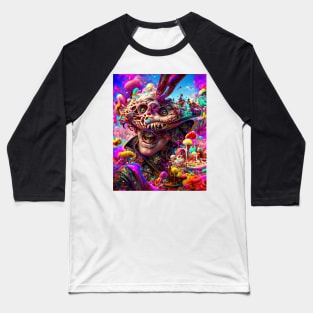 Fear And Loathing In Wonderland #85 Baseball T-Shirt